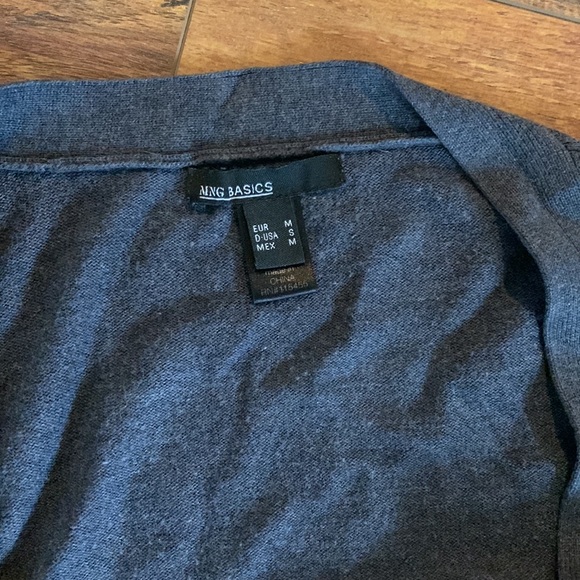 MNG Basics Slate Grey Sweater - S/M - Picture 2 of 3